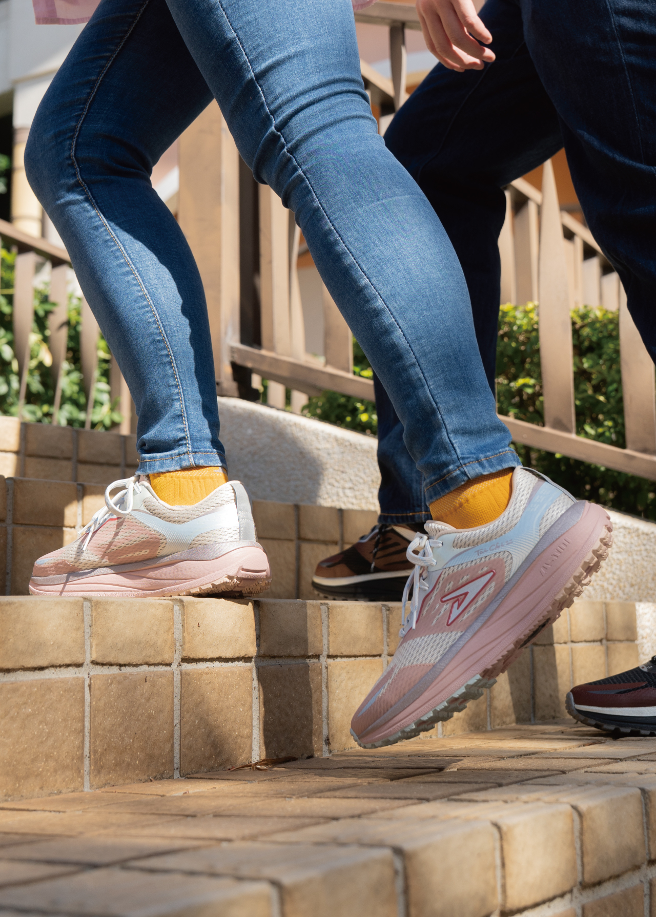 USTINI 我挺你健康鞋 白沙屯媽祖授權 蹦蹦極地鞋 健康鞋 暖暖粉實穿2