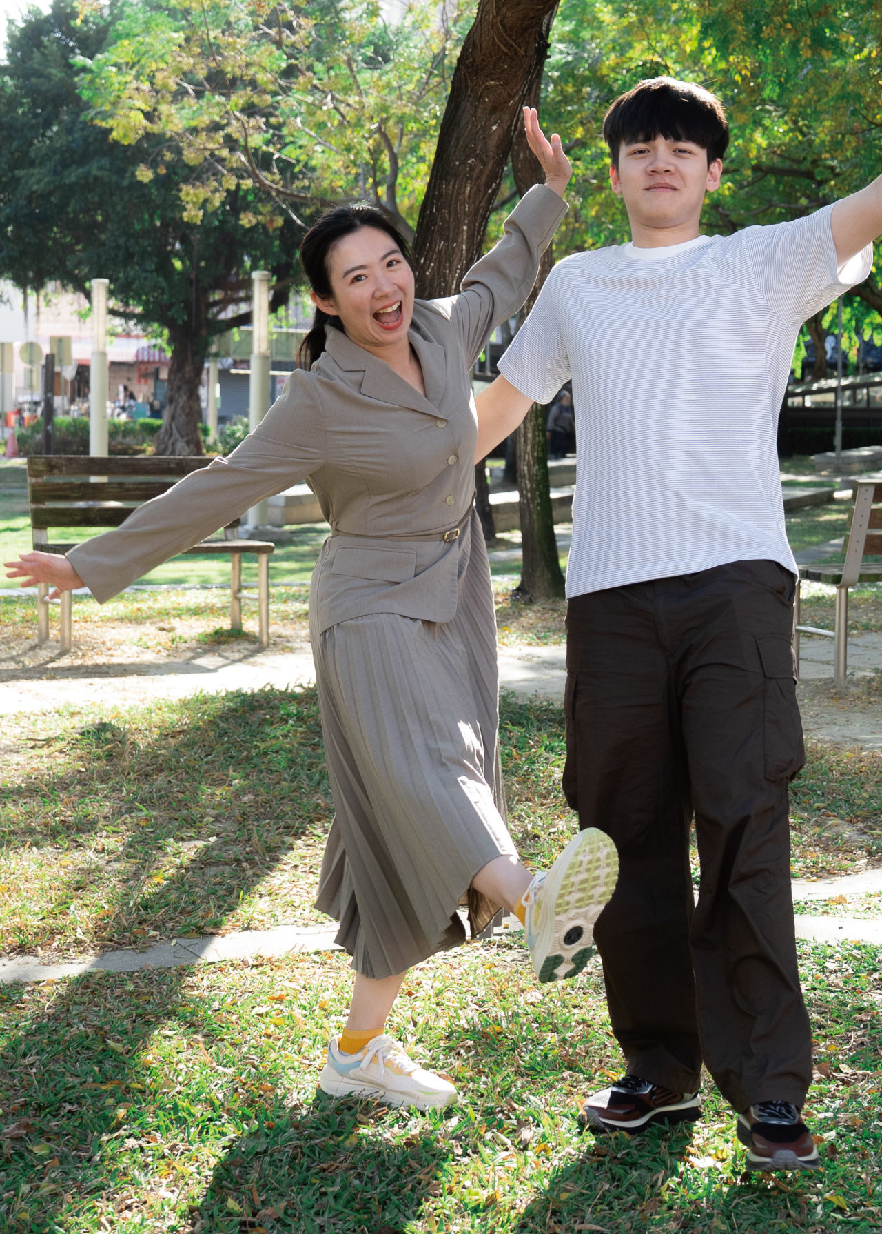 USTINI 我挺你健康鞋 白沙屯媽祖授權 蹦蹦極地鞋 健康鞋 琉璃黃實穿4