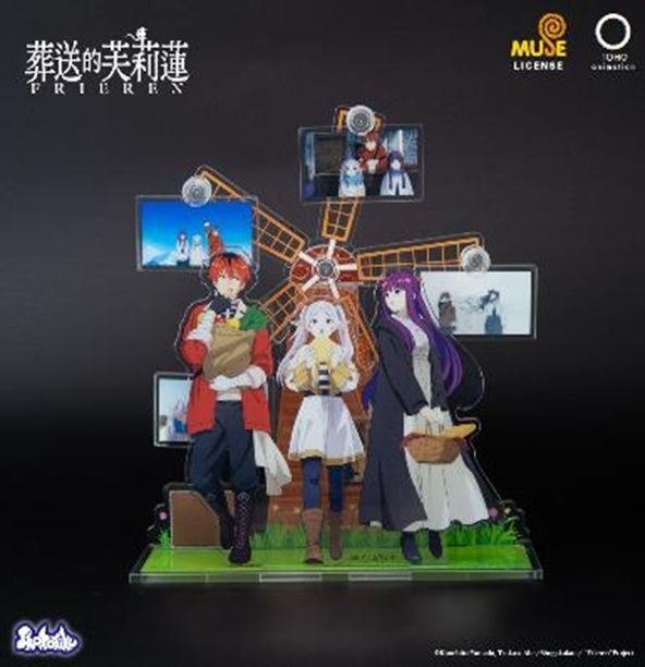 「ACG.GO」「預購」SHOHORIKU 《葬送的芙莉蓮》旋轉摩天輪立牌 - 芙莉蓮/ 費倫/ 修塔爾克