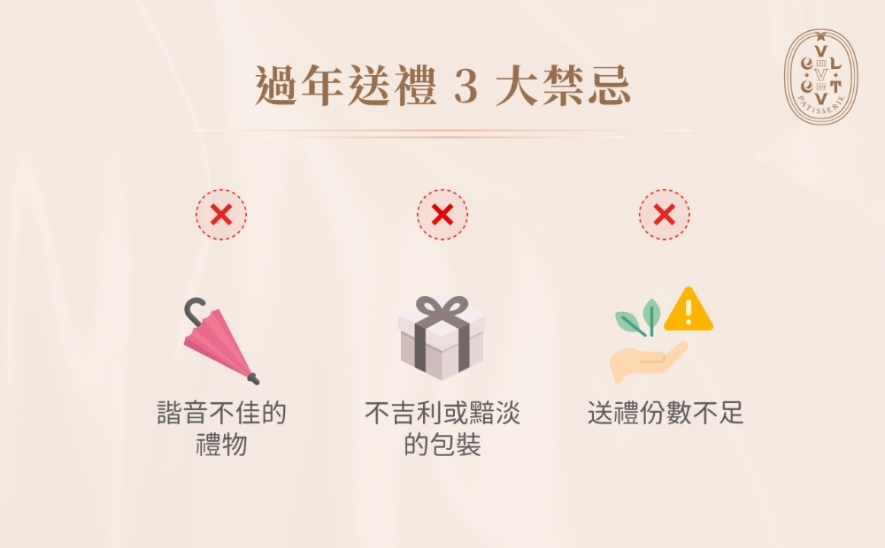過年送禮 3 大禁忌