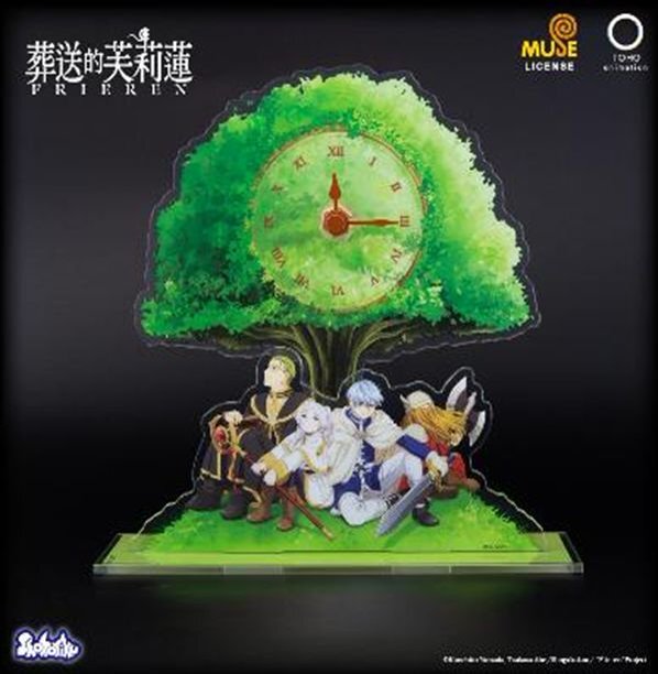 「ACG.GO」「預購」SHOHORIKU 《葬送的芙莉蓮》立牌枱鐘 - 勇者一行人