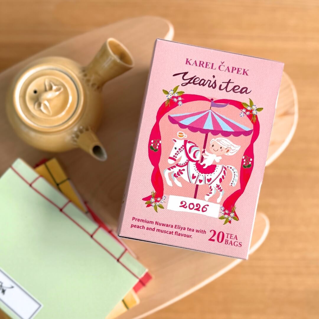 【預購商品】日本  Karel Čapek 山田詩子  馬年 午年干支 新年紅茶 (20入/盒)  2026年限定