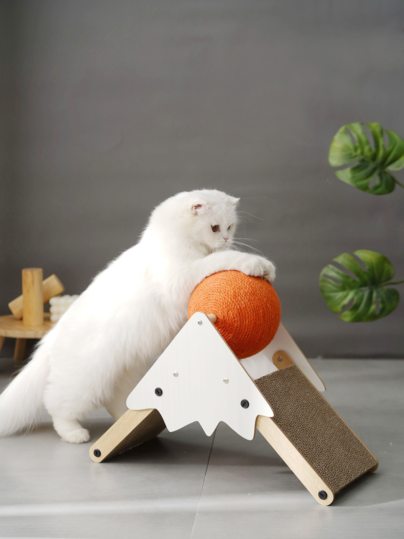 喵仙兒-爬爬太陽麻繩貓抓球