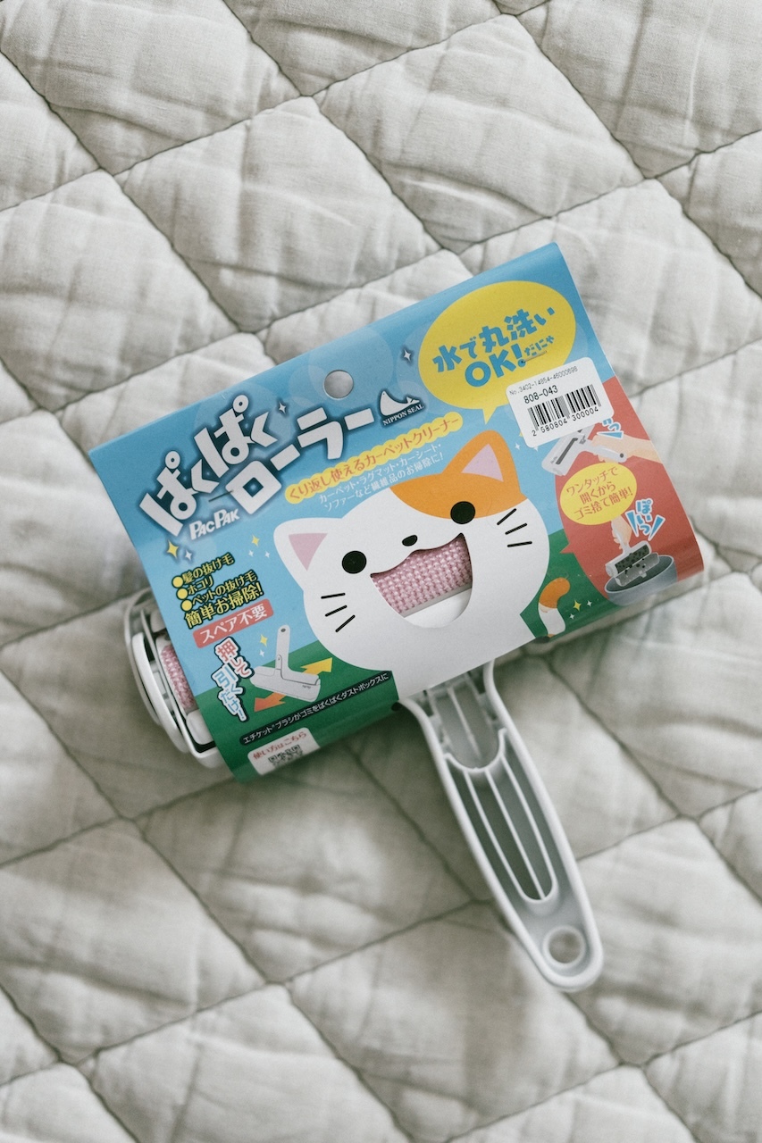 日本 Nippon Seal 免耗材可水洗除毛除塵清潔滾輪刷