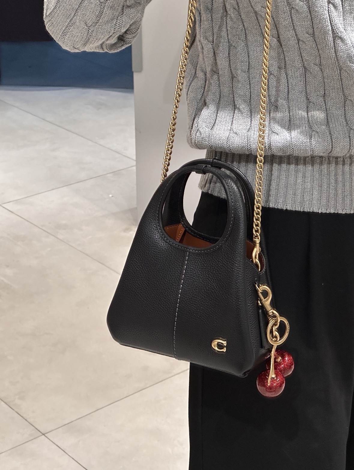 （預購）COACH LANA 19 荔枝皮 麂皮 手提側背包 5色