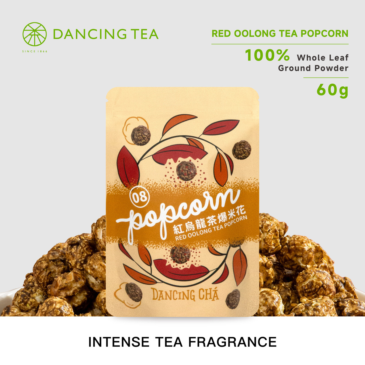 RED OOLONG TEA POPCORN 60g