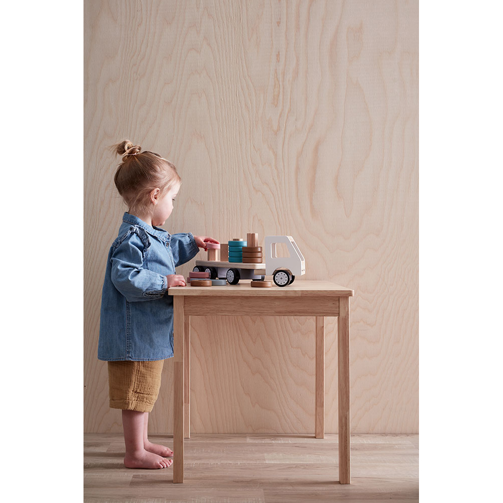 (預購3/5)瑞典Kid’s Concept 木製圓環分類卡車