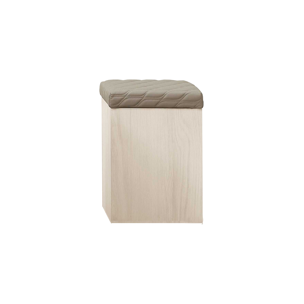 曼朵耐磨貓抓皮革收納型椅凳/置物椅凳/化妝椅/小椅子/穿鞋椅