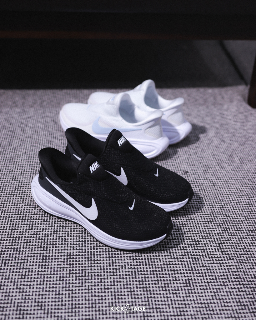 女鞋 NIKE W REVOLUTION 8 EASYON 黑白 緩震 無鞋帶 慢跑 運動鞋【HQ2415-001】