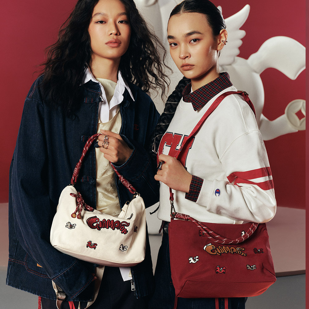 中性- CNY系列-馬年系列 RETRO SPORTS 小馬幸運肩背包-奶白（U6AACPU50-A9）