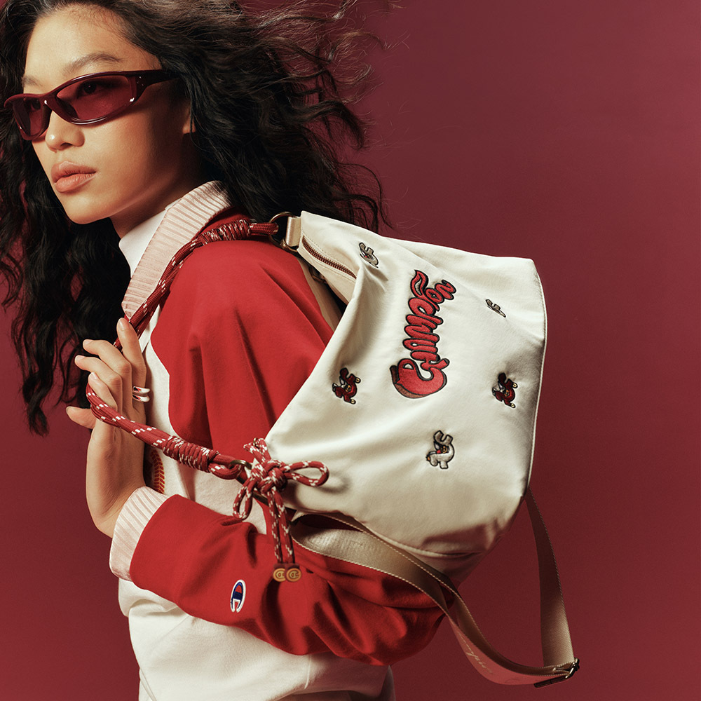 中性- CNY系列-馬年系列 RETRO SPORTS 小馬幸運肩背包-奶白（U6AACPU50-A9）