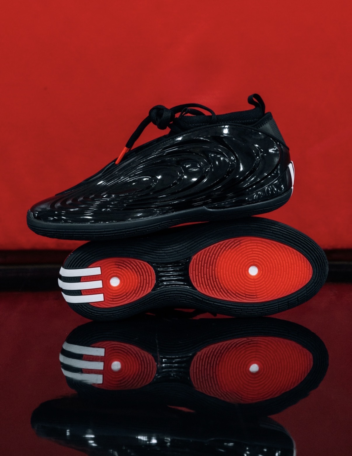 [特價開團售出無退換] 男鞋 ADIDAS HARDEN VOLUME 10 'Hellcat' 黑色 地獄貓 哈登 支撐 緩震 包覆 籃球鞋【JR1598】