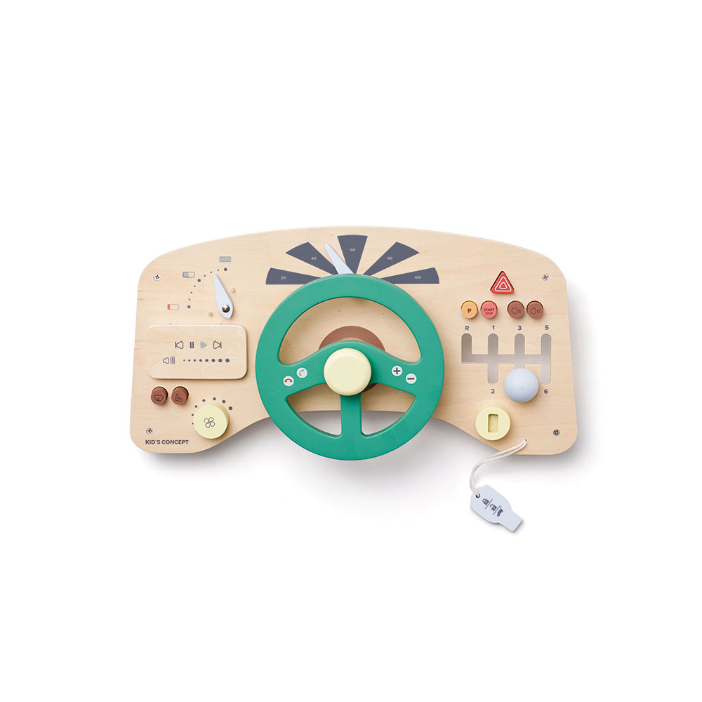 (預購3/5)瑞典Kid’s Concept 木製駕駛互動操作板