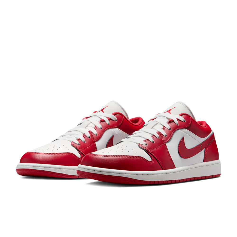 Nike Air Jordan 1 Low New Beginnings 大學紅 休閒鞋 運動鞋 男鞋 553558-166