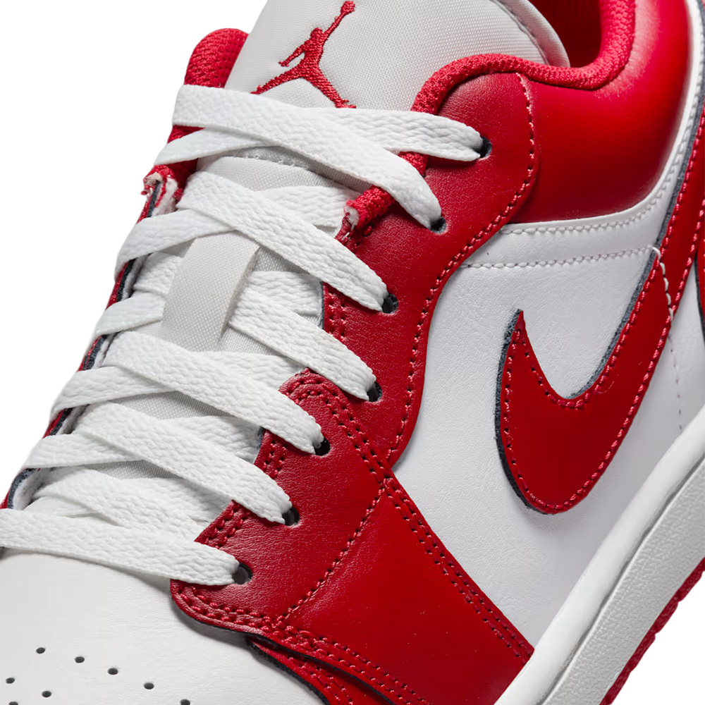 Nike Air Jordan 1 Low New Beginnings 大學紅 休閒鞋 運動鞋 男鞋 553558-166