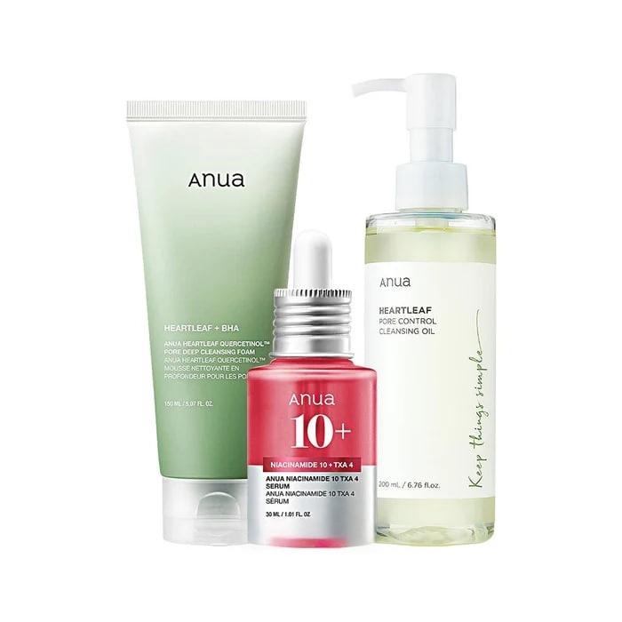 ANUA Houttuynia Cordata & Niacinamide Oil & Pore Care Set [Set] 736667