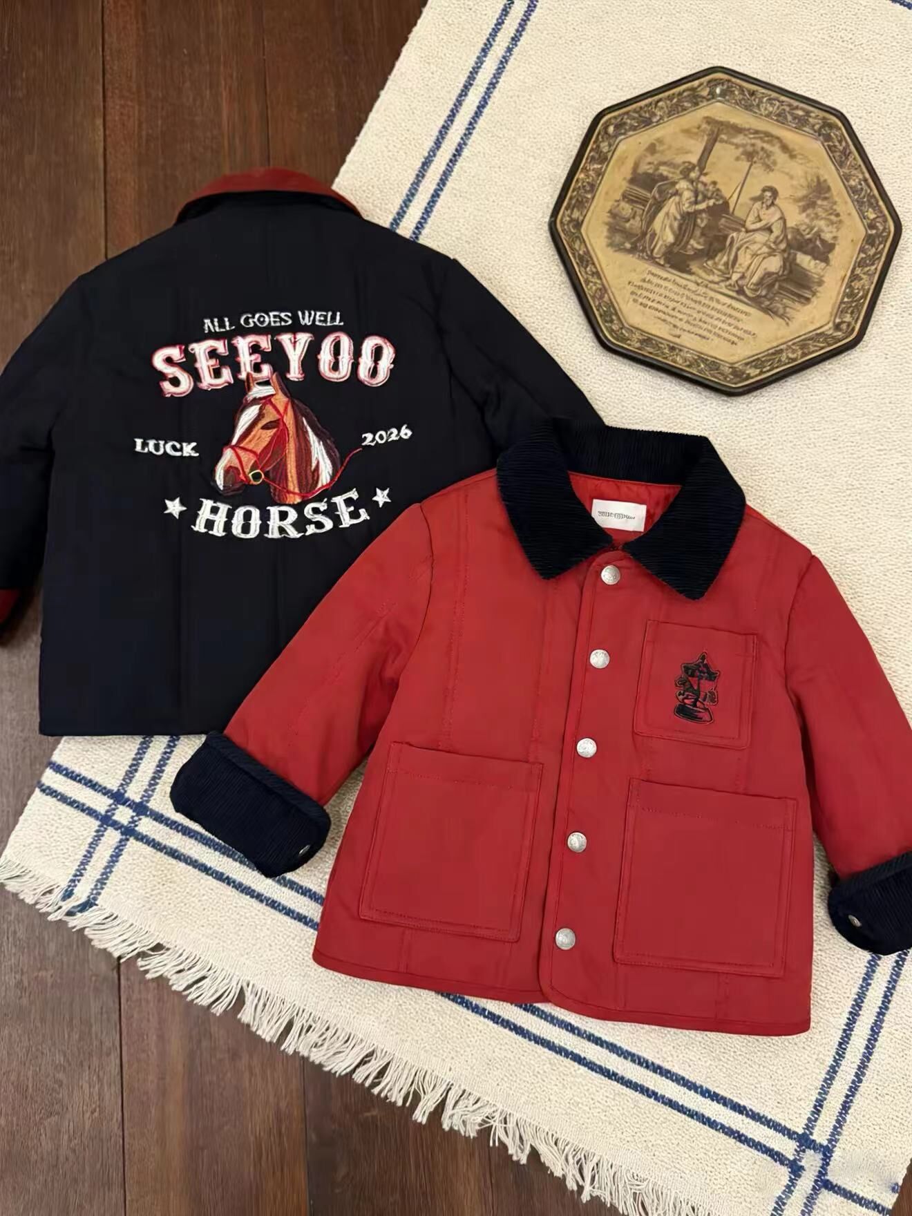 2026 seeyoo horse coat