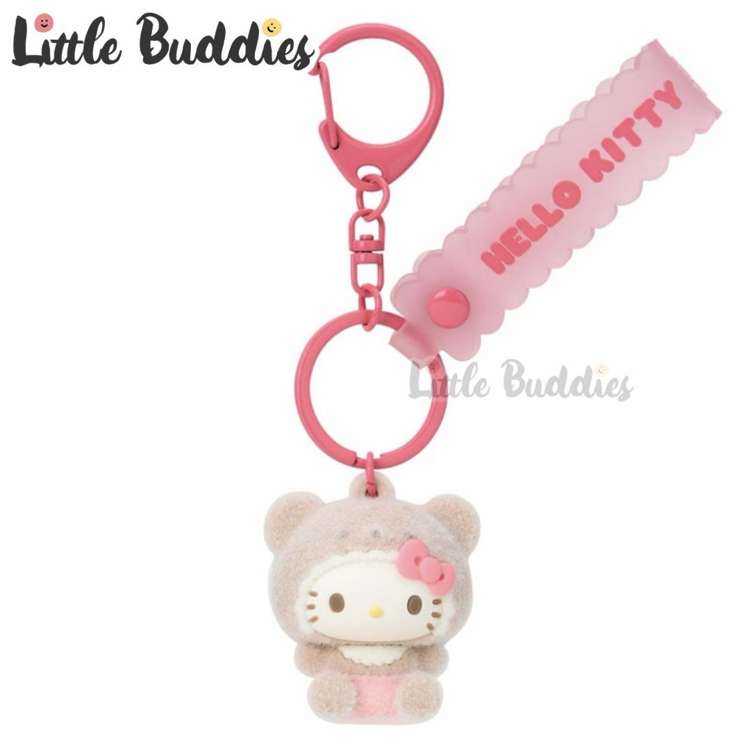 日本 Sanrio 熊仔造型植絨公仔匙扣