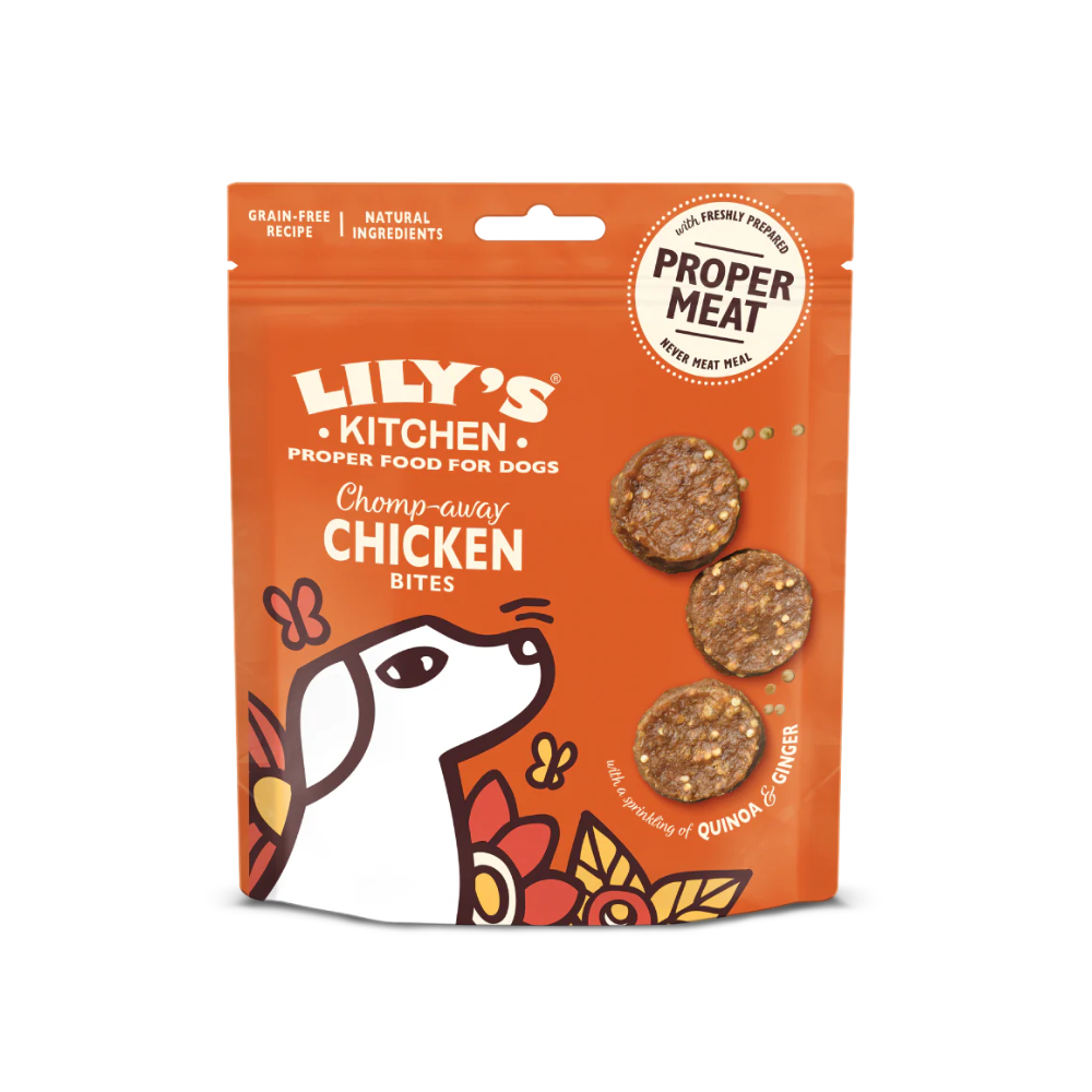 Lily's Kitchen - 天然無穀雞肉配藜麥及薑小食 狗零食 (70g) (PF009)