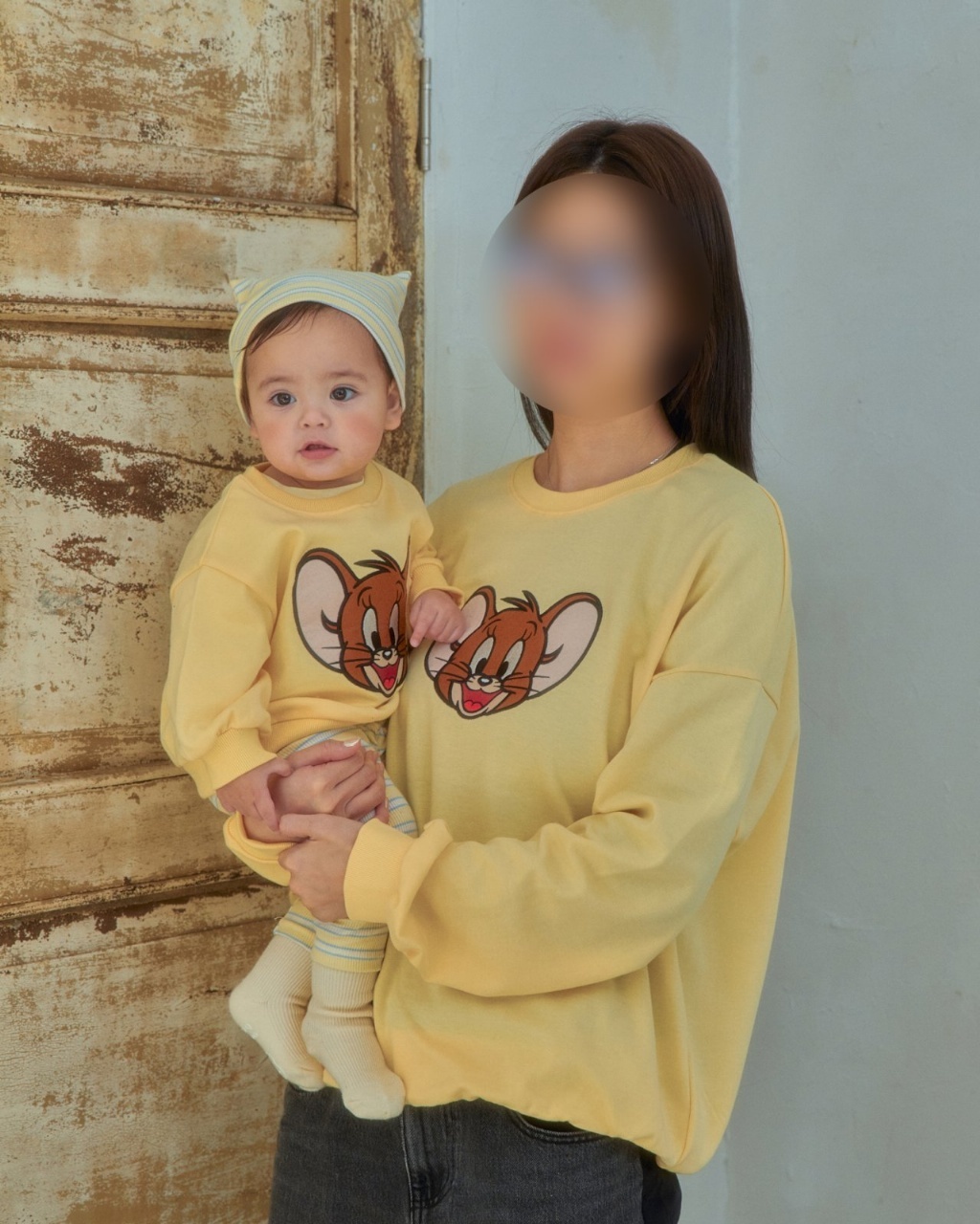 韓國🇰🇷OOTTBEBE 傑利鼠親子上衣(XS-XL/Freesize)