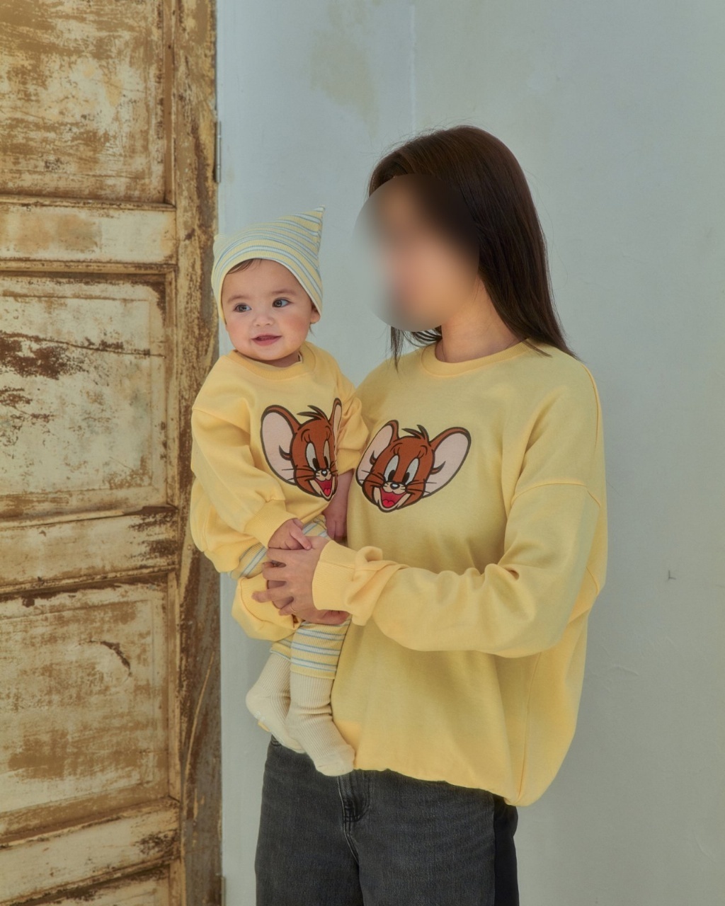 韓國🇰🇷OOTTBEBE 傑利鼠親子上衣(XS-XL/Freesize)