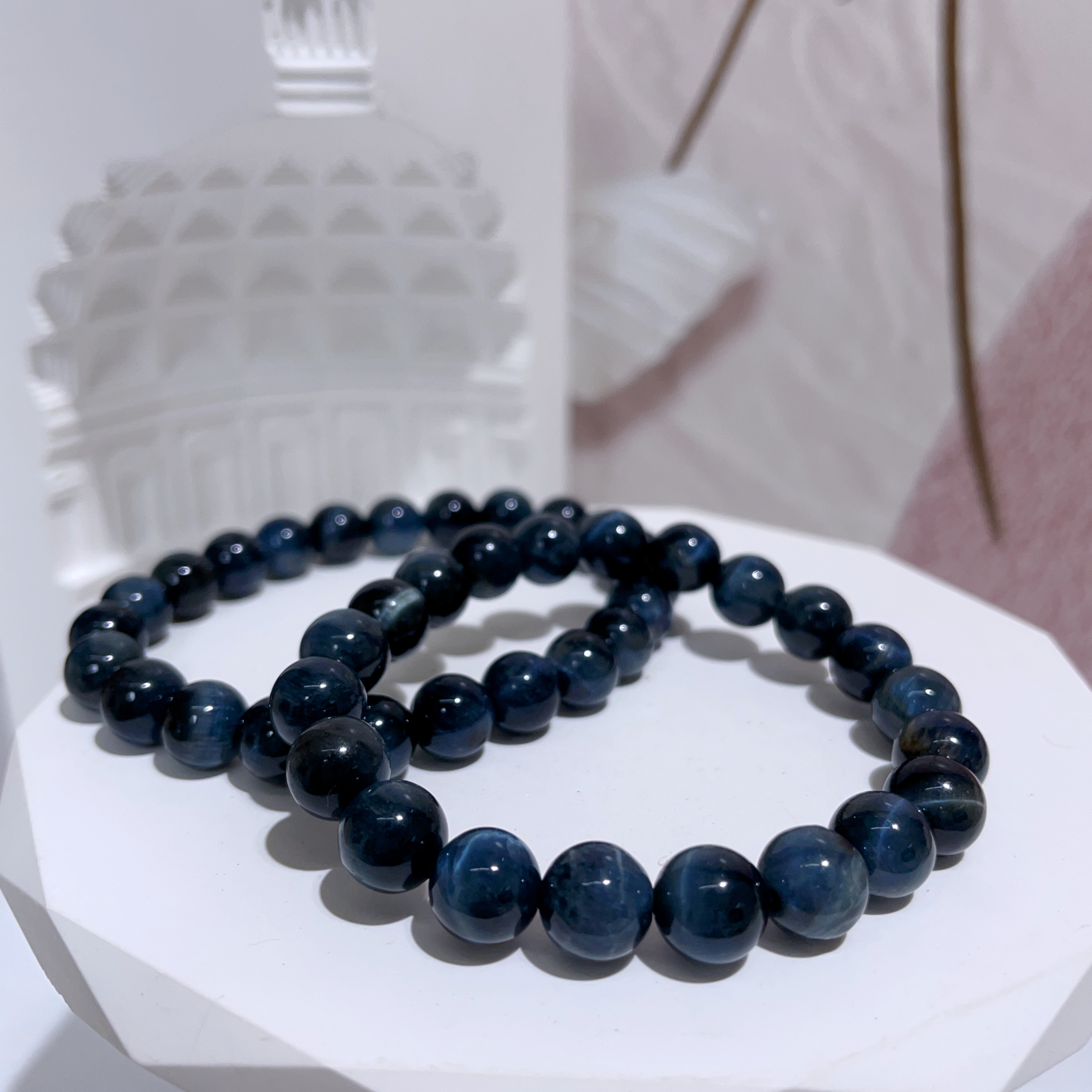 藍虎眼石手串 8mm