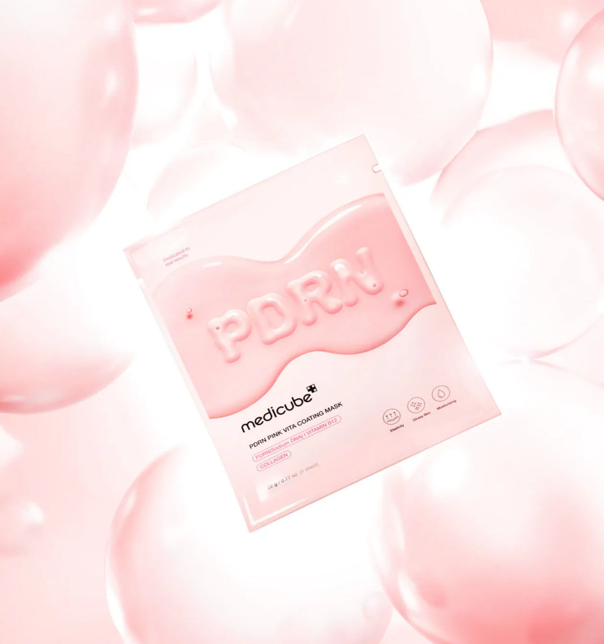 Medicube PDRN Pink Vitamin Concentrate Mask x10 sheets 736667