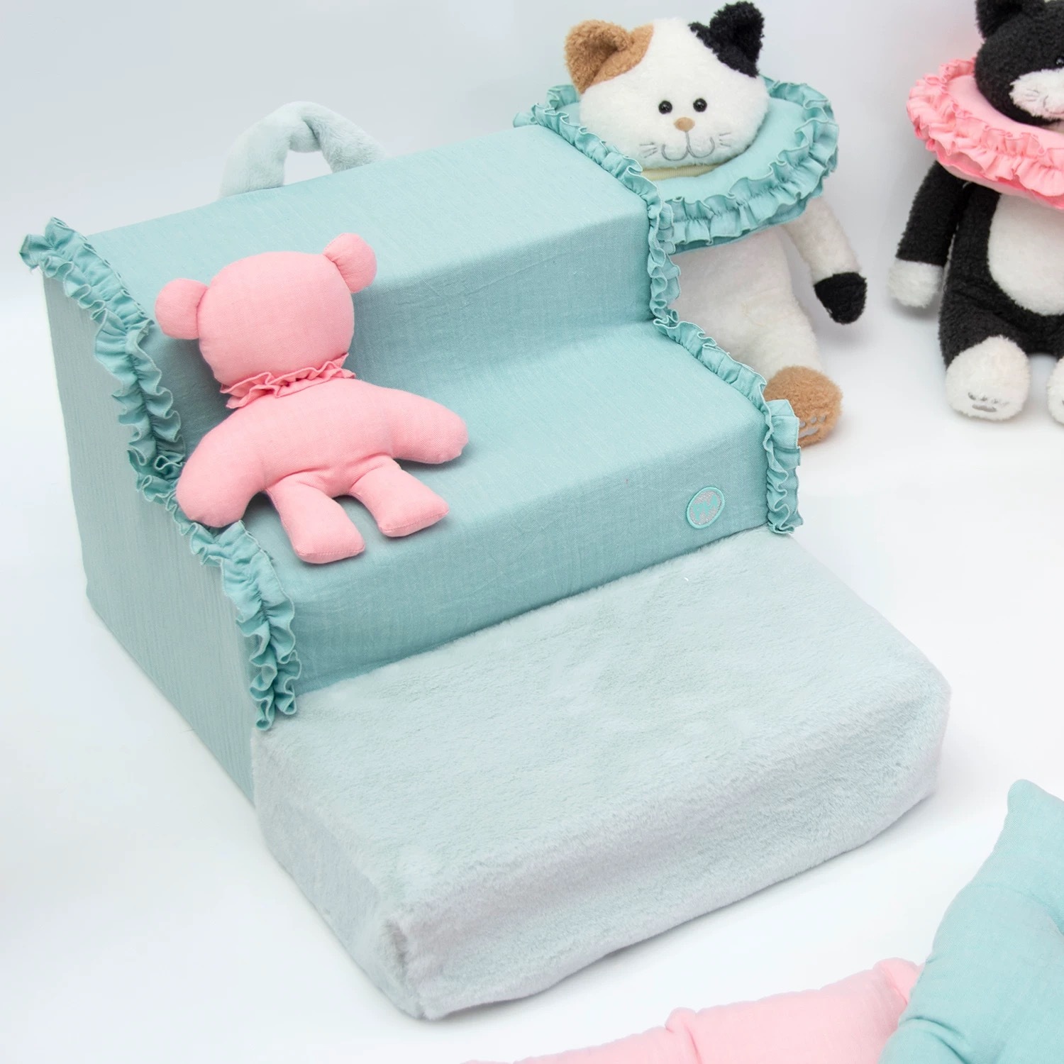 PETMAN LULU 宠物楼梯 上床爬梯 40*72*30cm