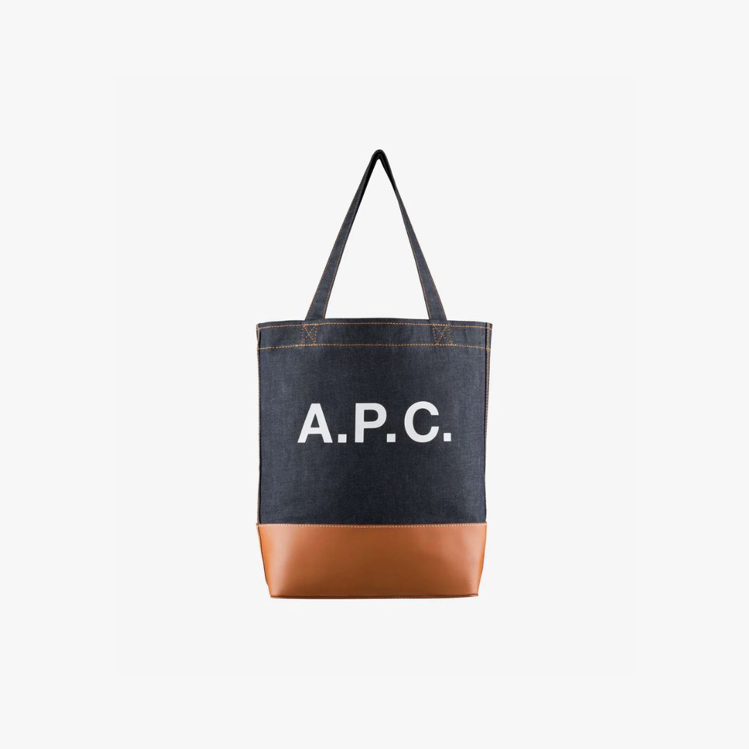1FF0101-177 [A.P.C.] Axel Small Tote Bag Caramel (SS26) #CODDP-M61568 (B-EU-E)