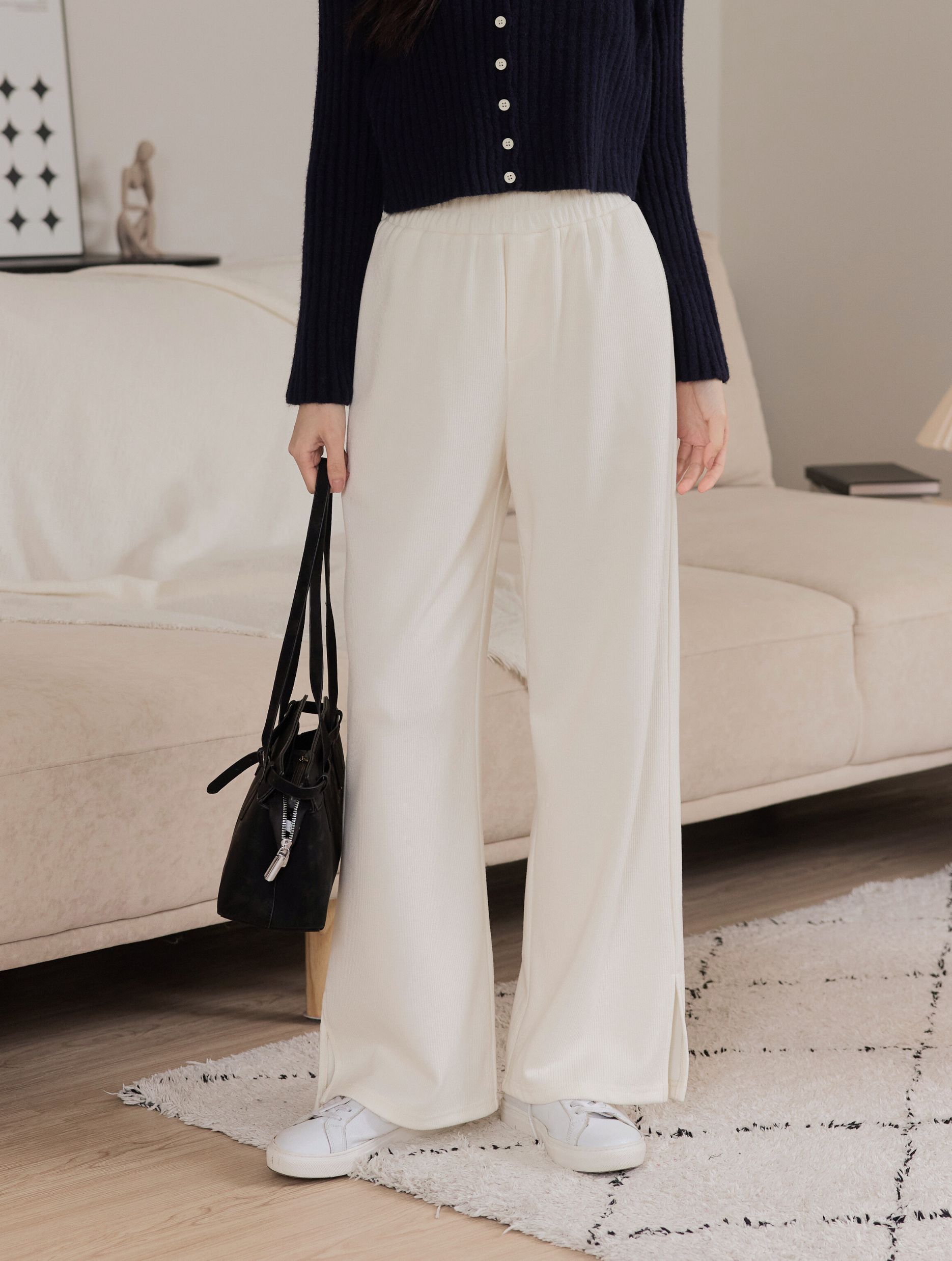 自訂 グレイシャー保温 リブフリースパンツ － 第2世代