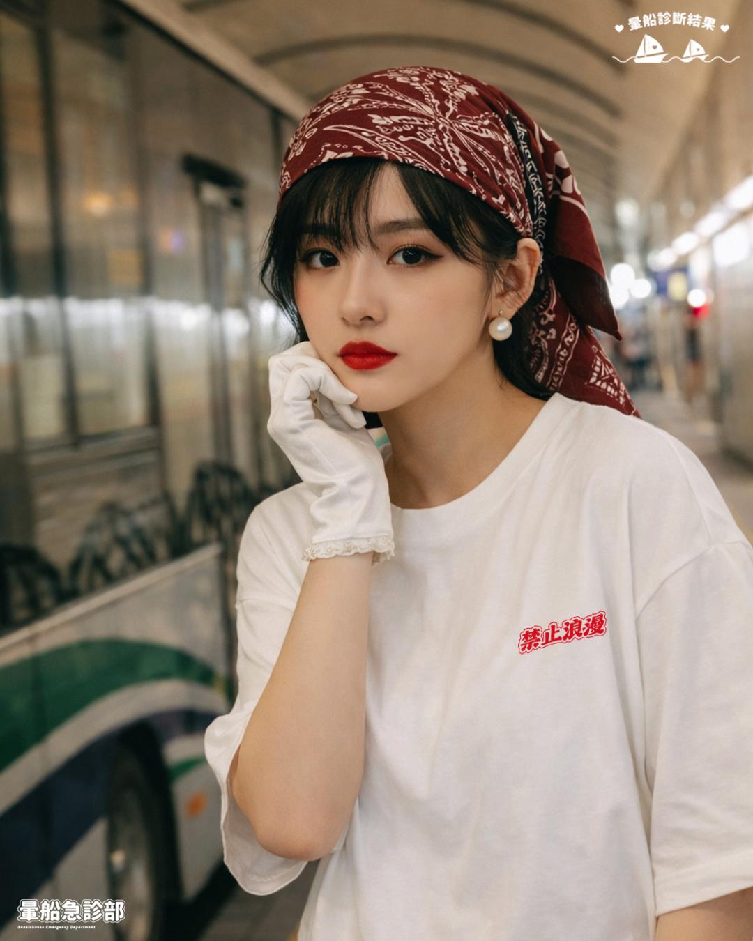 ✮暈船急診部⋆☾⋆⁺₊ - 短TEE - 禁止浪漫❤️️💥