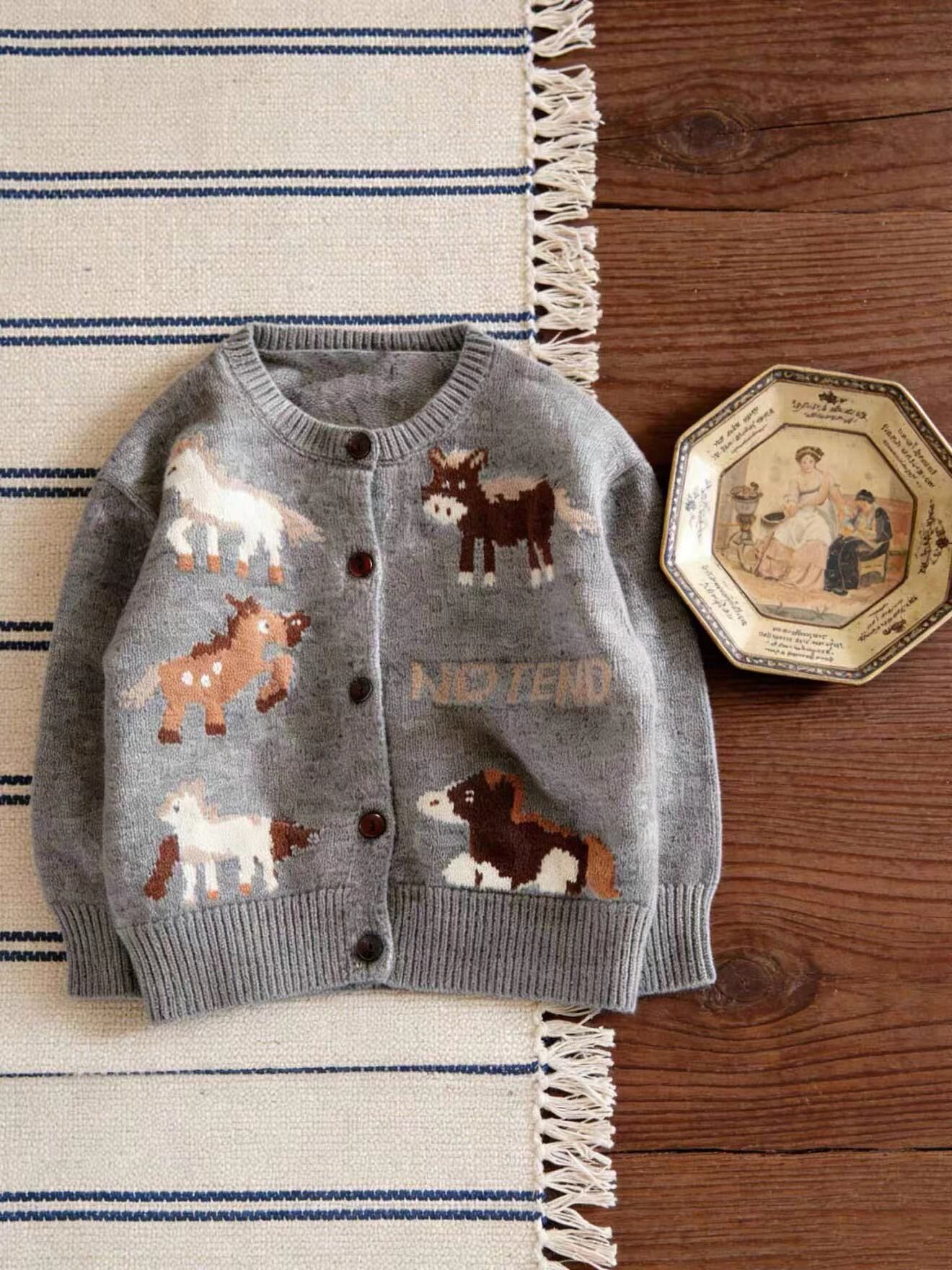 2026 horse sweater coat no.3