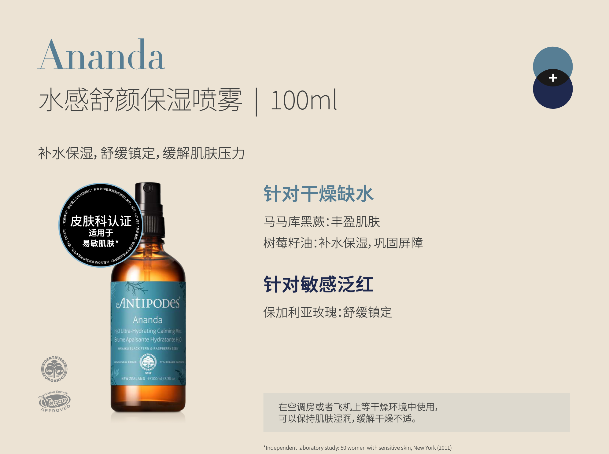 0127ANT05-ANTIPODES護膚-Ananda 水感舒顏保濕噴霧 (A5)