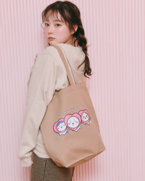 2026 Chiikawa Love... Tote Bag, Medium Size  (心心款,6色)