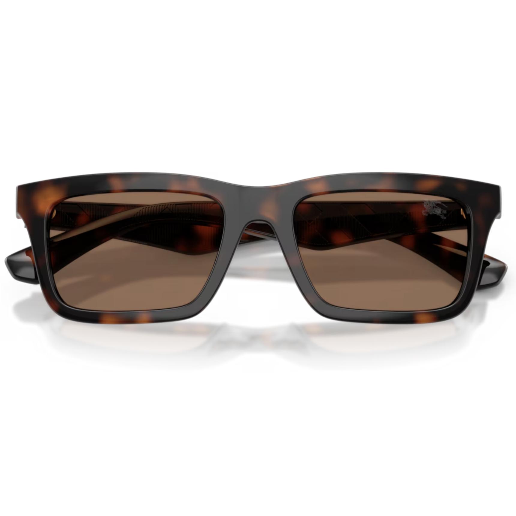 【BURBERRY】B4475U 300273-53mm 方框太陽眼鏡♣(琥珀 咖色鏡片)