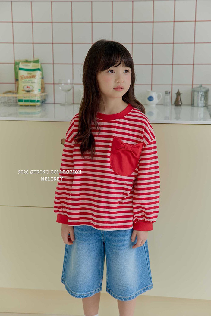 正韓春Melikey 愛心補丁刷白牛仔七分褲