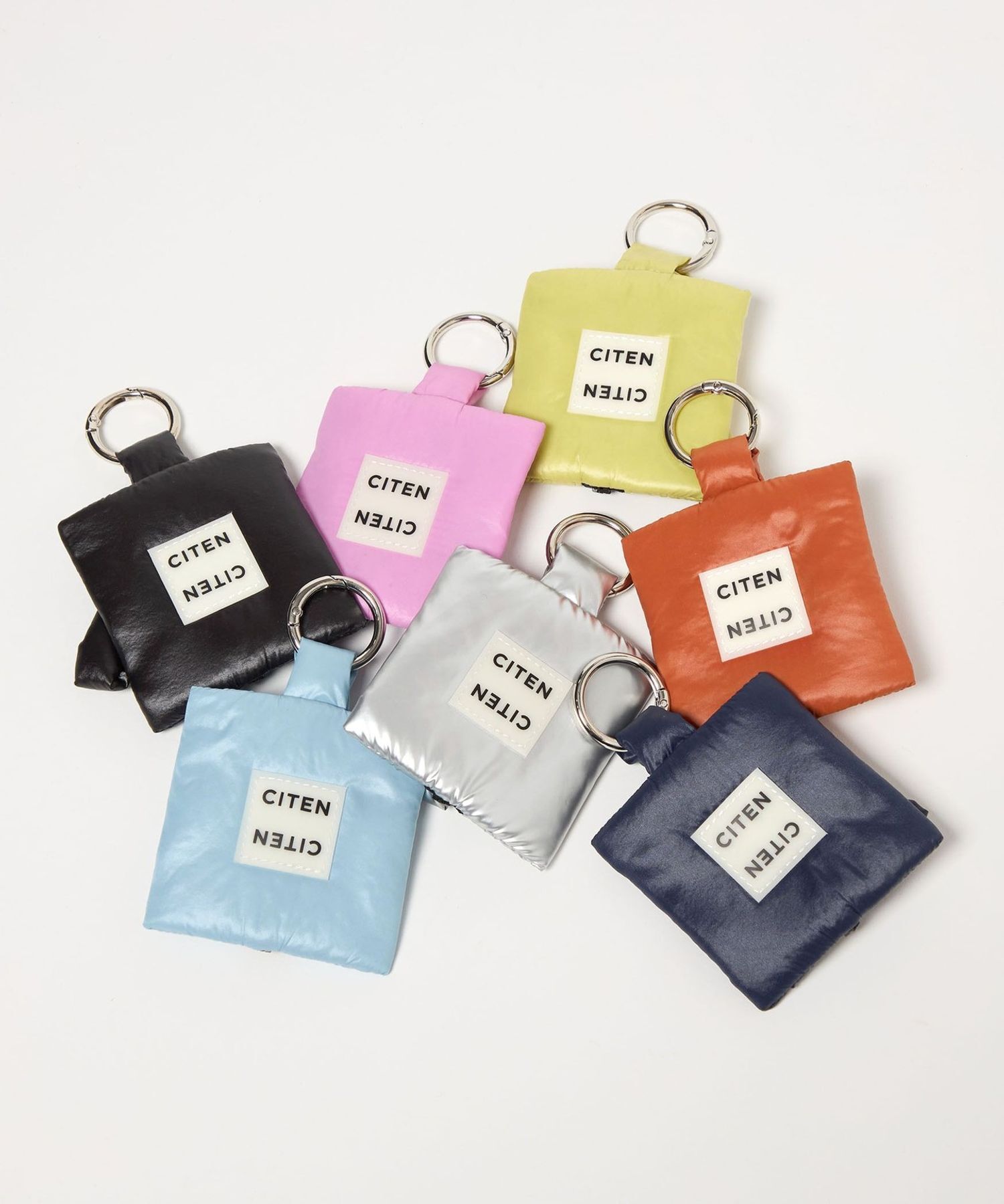 預購┃日本 CITEN 多色 鋪棉蓬鬆 小物收納小包吊飾