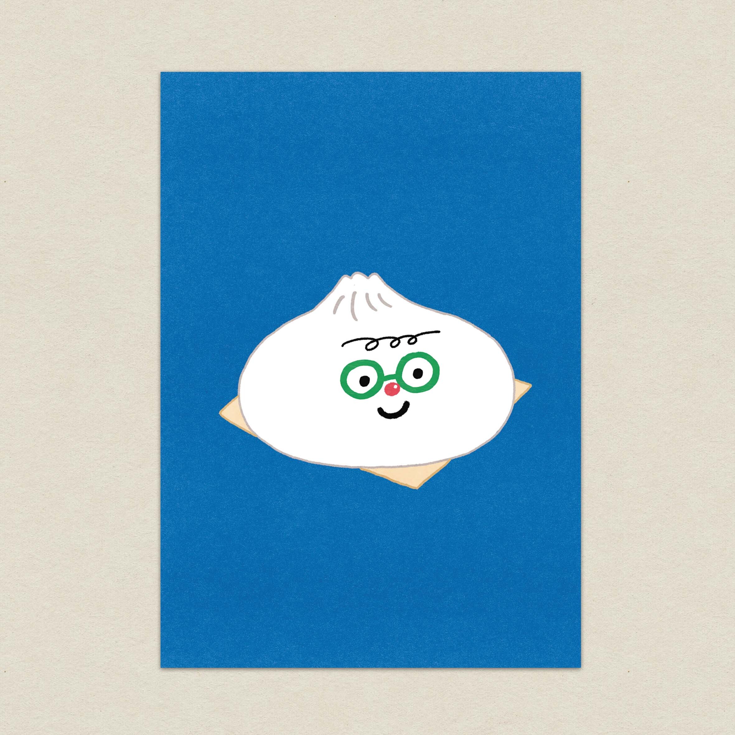 彰化特有種_肉包/臺灣設計展食物明信片/A6明信片