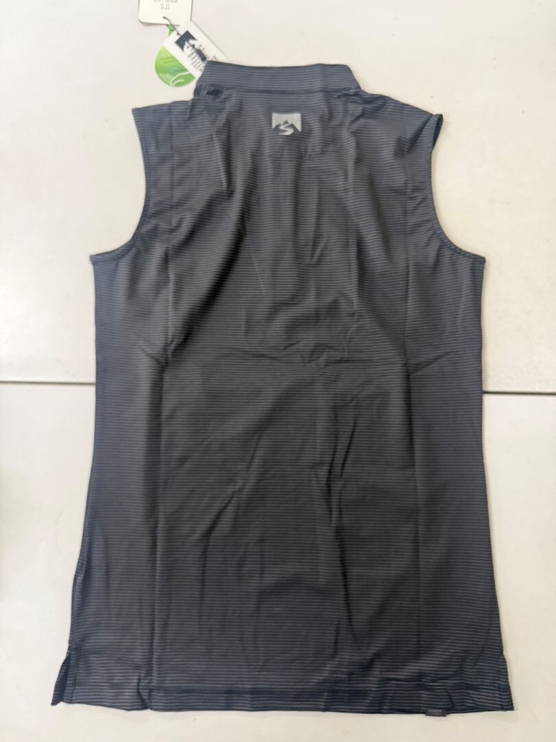 士林總會｜STROM CREEK女性條紋無袖排汗衫