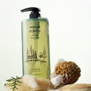 韓國 AVCA 檜木森林香氛沐浴乳 1000ml