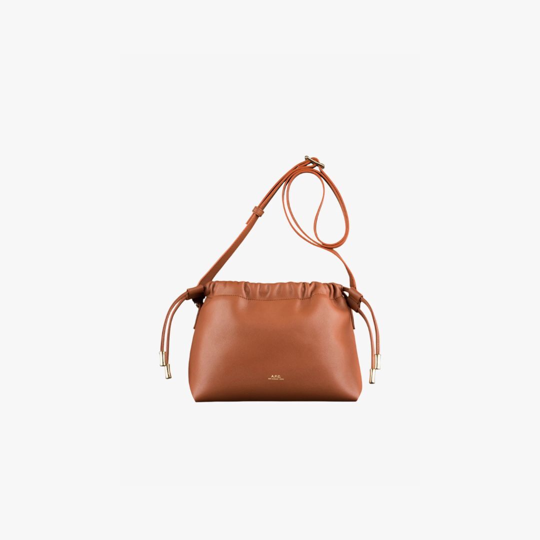 1FF0101-183 [A.P.C.] Ninon Mini Bag Camel (SS26) #PUAAT-F61582 (B-EU-E)