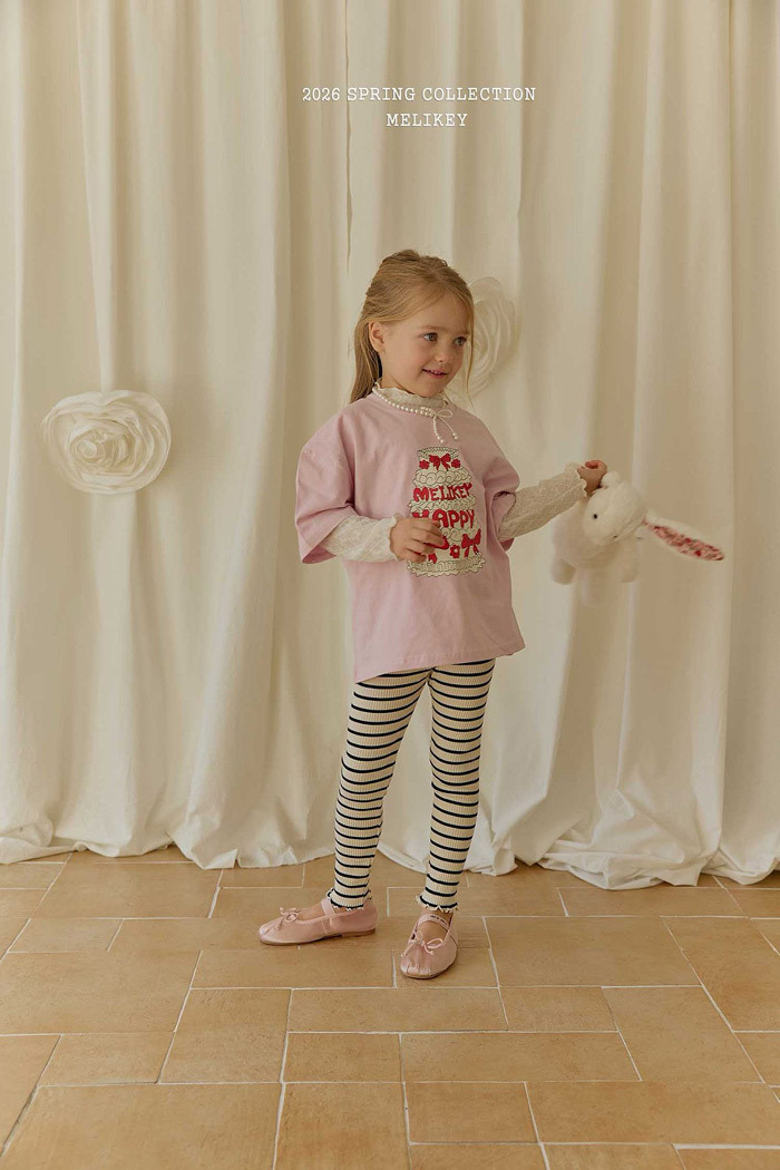 正韓春Melikey 兩色慶祝蛋糕上衣