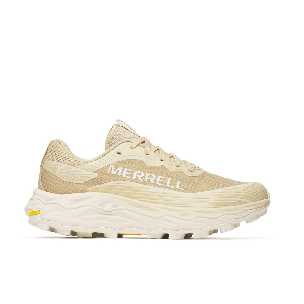 【MERRELL】AGILITY PEAK 6 GTX 女款  防水輕量戶外越野訓練鞋 卡其 / ML00003277