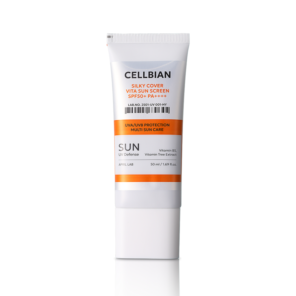 Cellbian 絲滑遮瑕低敏維他防曬霜 SPF50+/PA++++ 50ml