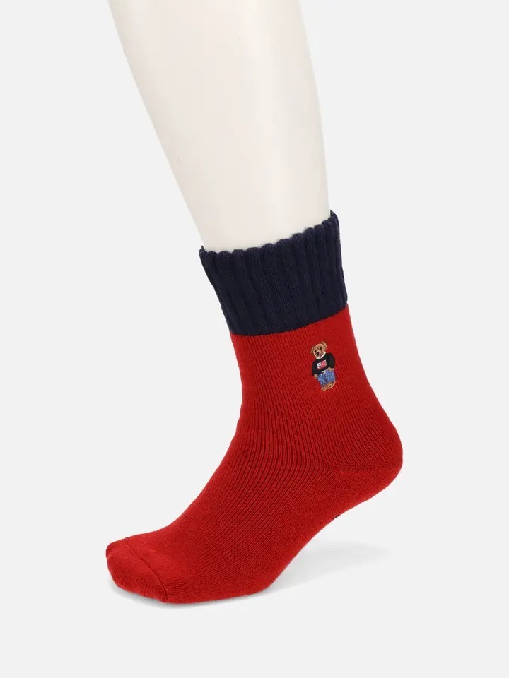 預購┃日本製 男女款 POLO RALPH LAUREN 刺繡 熊熊 室內襪