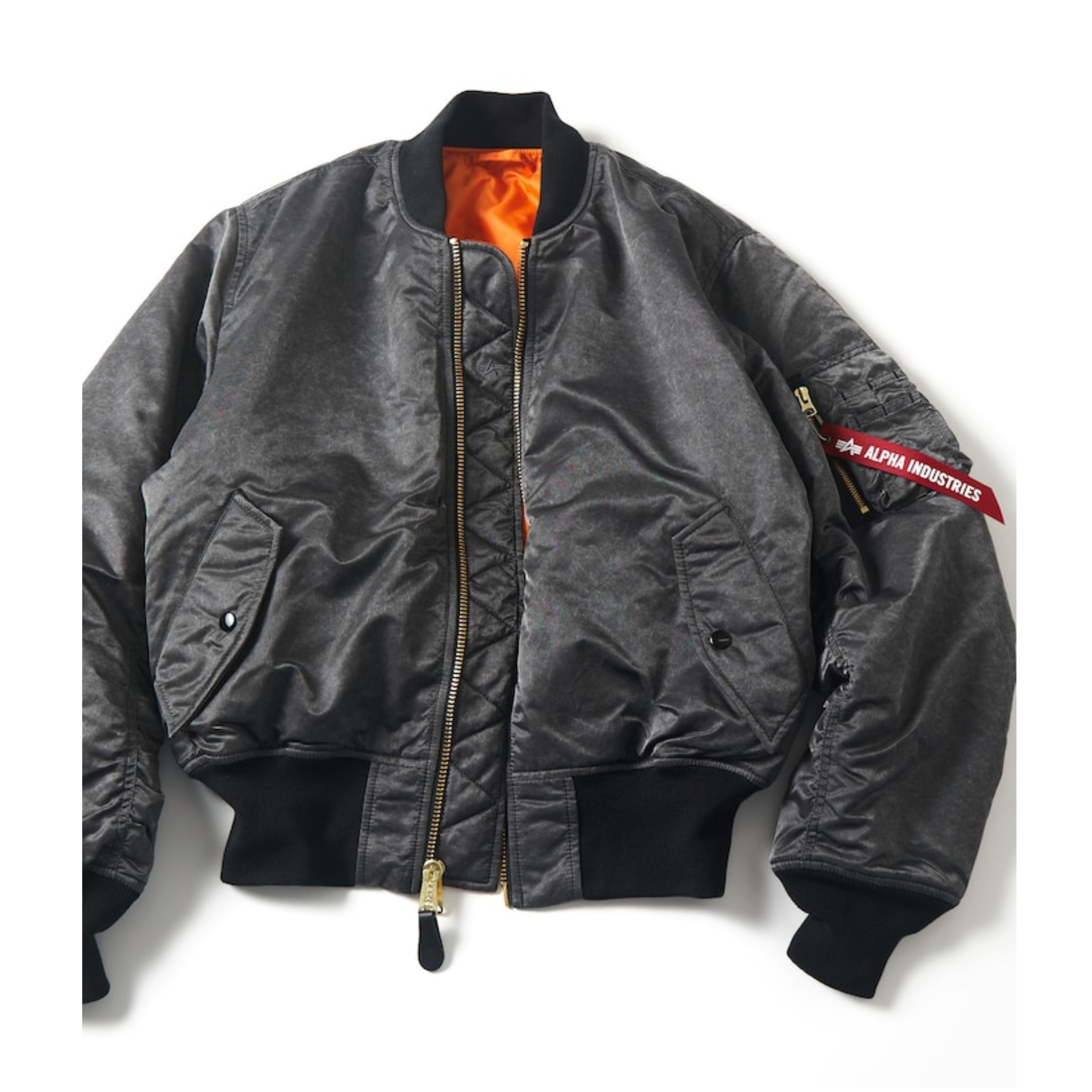 2025AW FREAK'S STORE ALPHA INDUSTRIES WASHED MA-1 FLIGHT JACKET 限定 水洗 飛行 外套 夾克 現貨 1059057500005