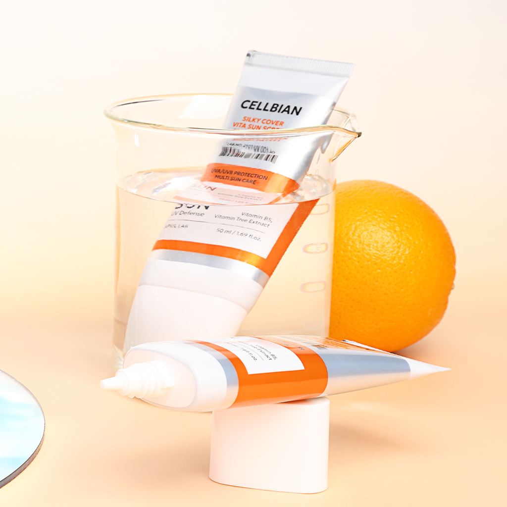 Cellbian 絲滑遮瑕低敏維他防曬霜 SPF50+/PA++++ 50ml