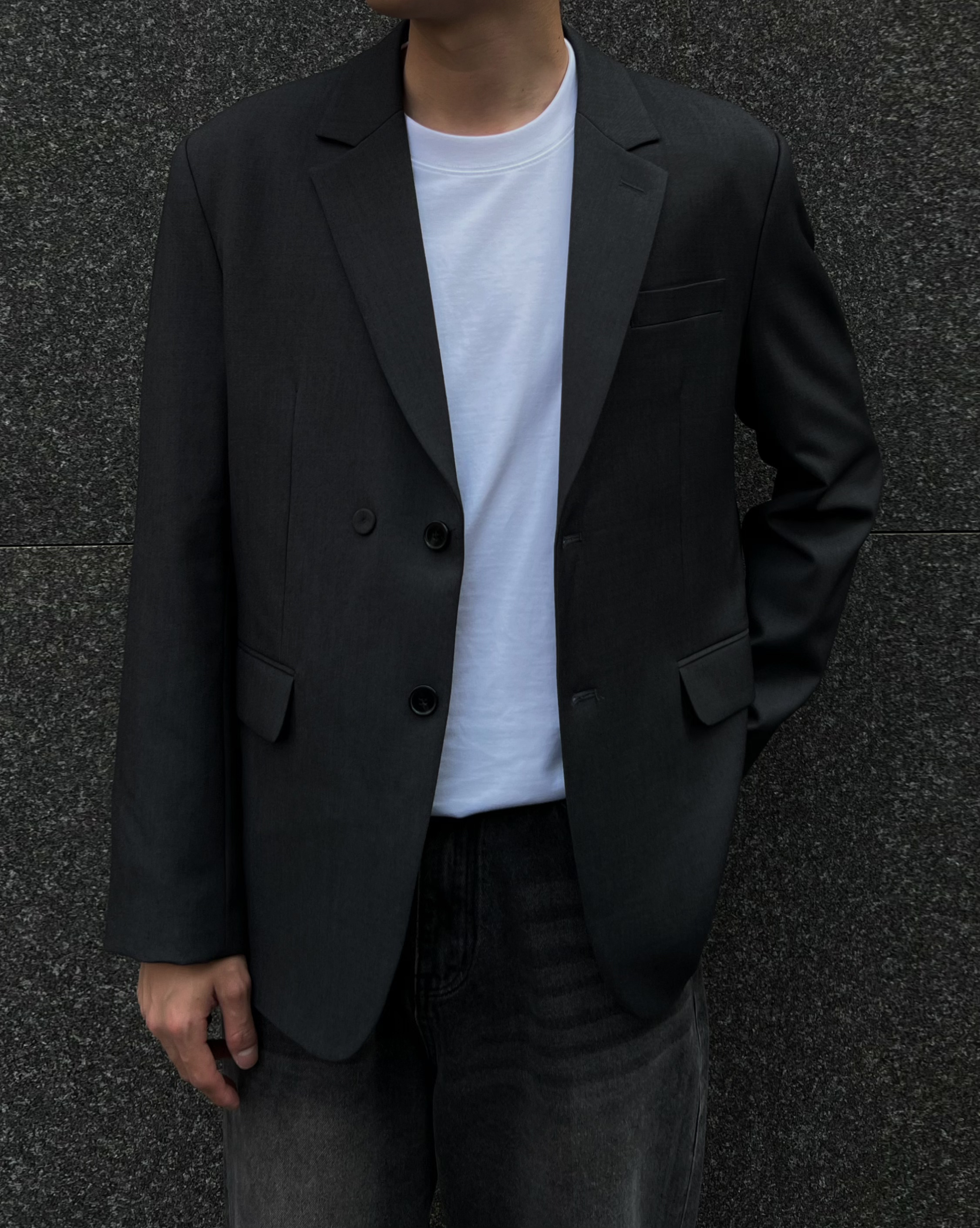 [1atm] 貴族-後開岔西裝外套