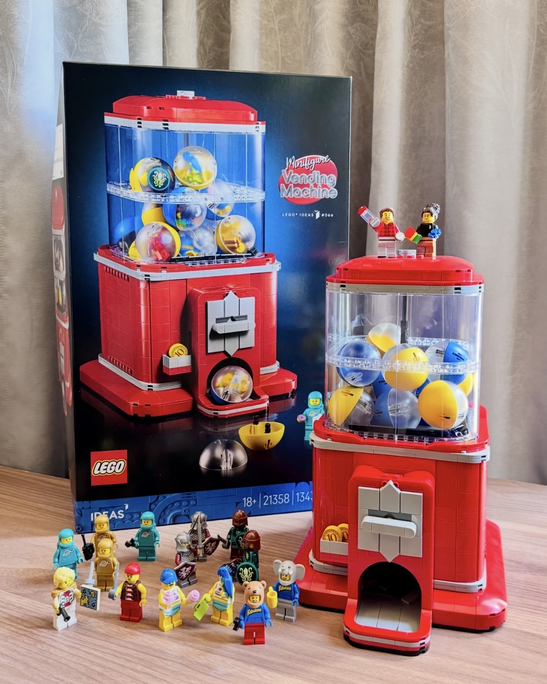 樂高 LEGO 21358 人偶扭蛋機 復古 積木 玩具