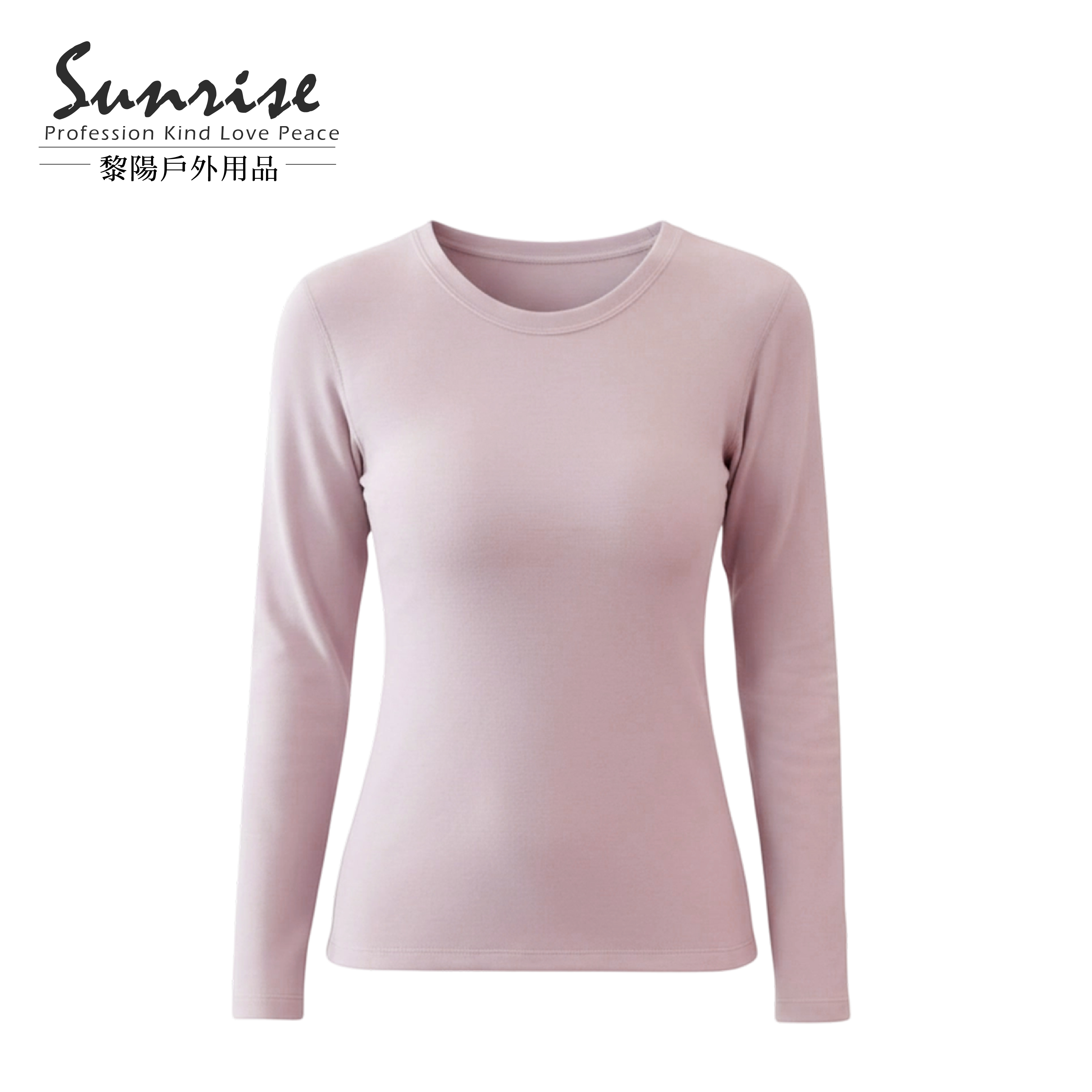 圓領山羊絨保暖衣 女款 (3色) 12YST93631